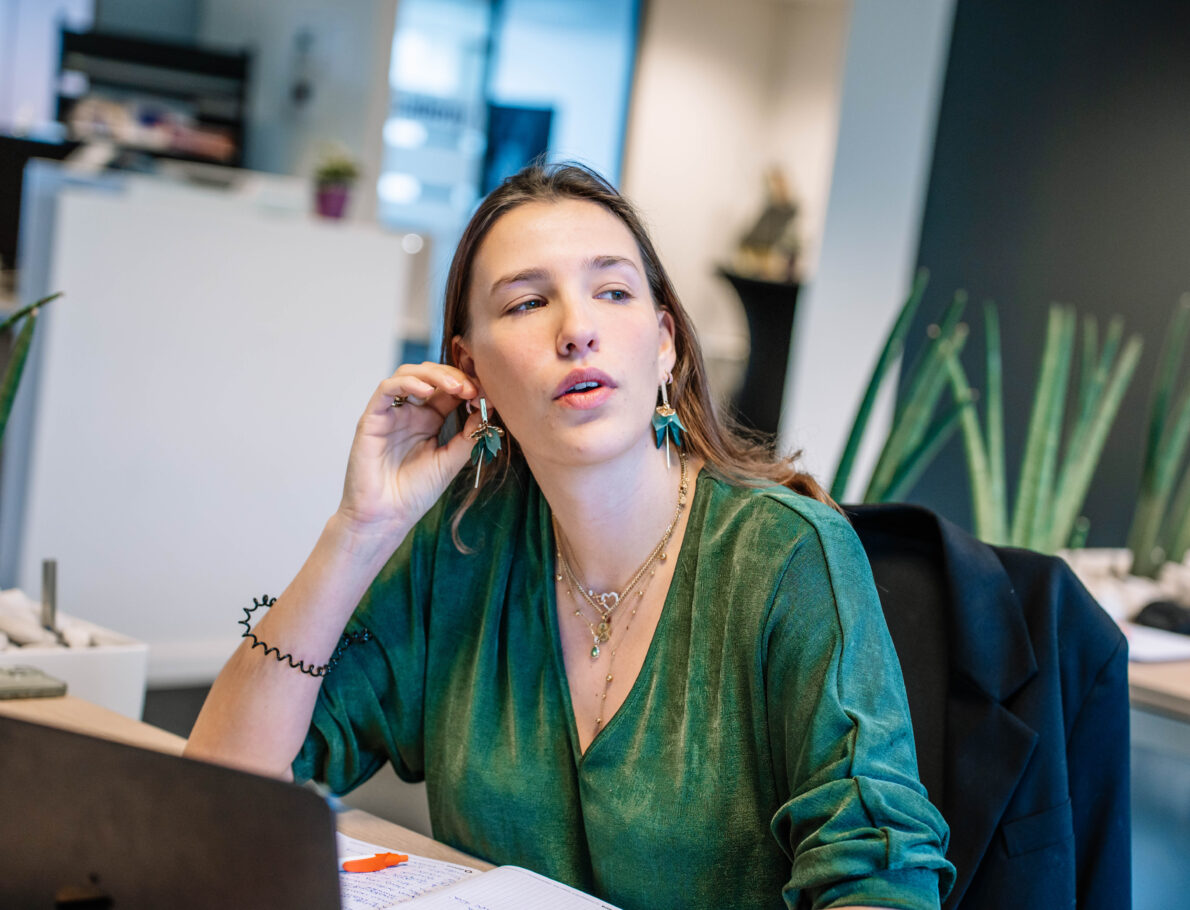 Emily stage bij Déhora