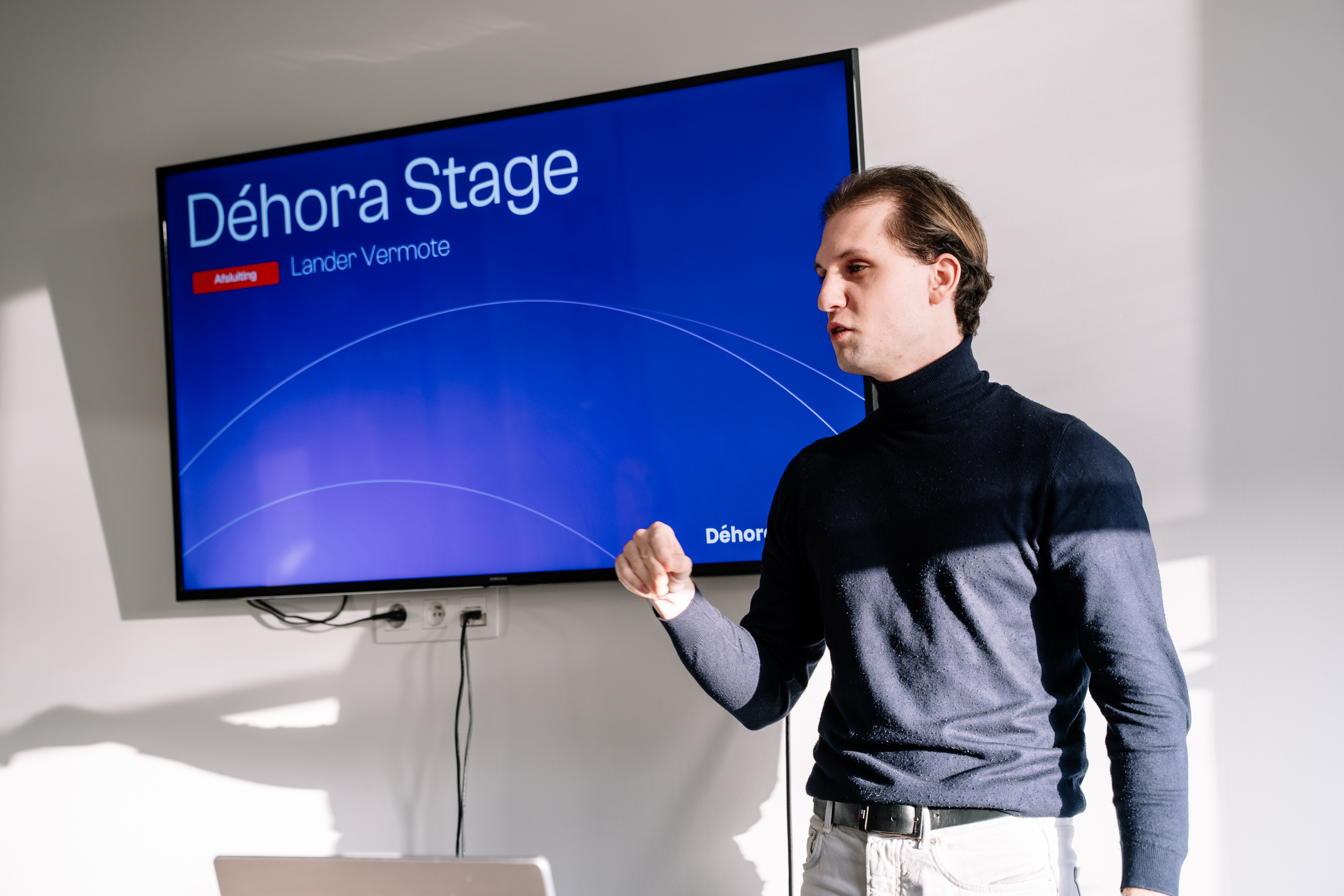 Stage van Lander bij Déhora